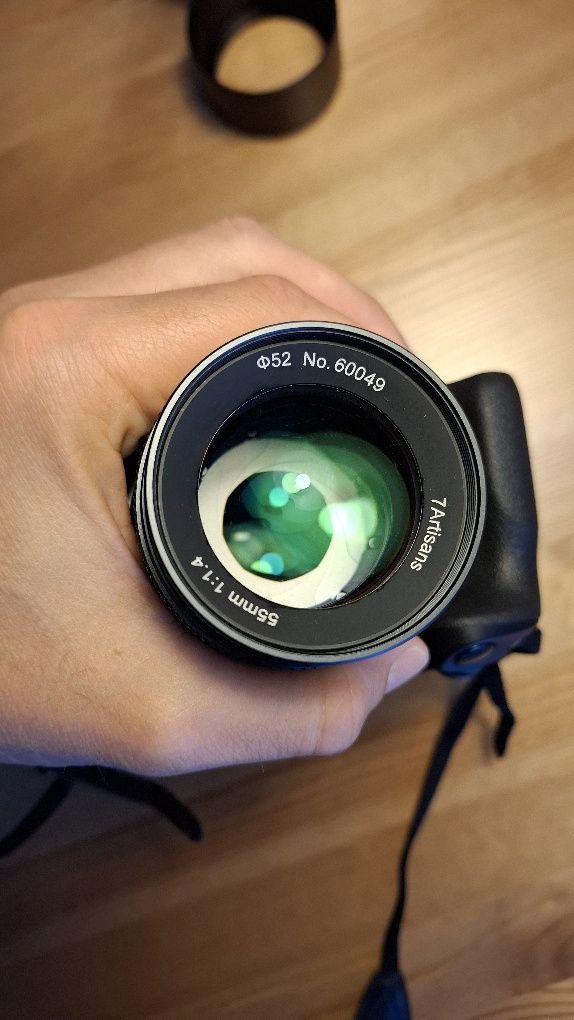 Обектив за Canon RF - 7Artisans f 1.4 - 55 mm