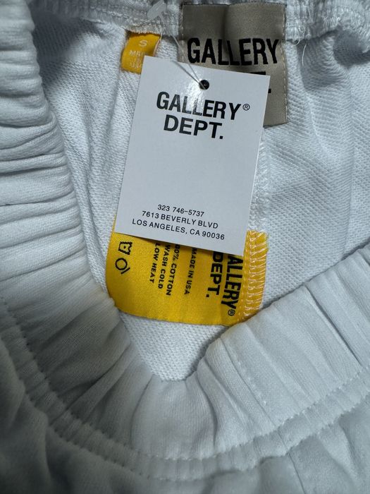 Gallery Dept Hand-Painted Pants White панталони