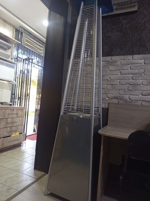 Камин уличный инфракрасный газовый  AIWA серый