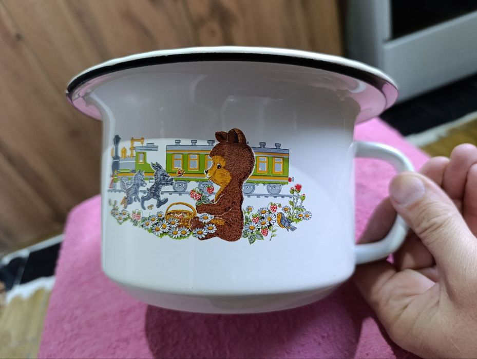 Горшки СССР детские и взрослые эмалированные