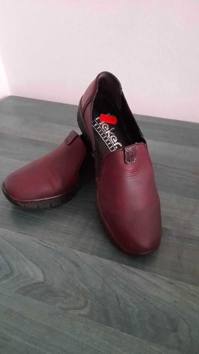 Pantofi dama din piele naturala „Rieker” 36