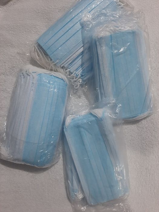 Маски медицинские. НОВЫЕ. В  упаковке=50 штук.