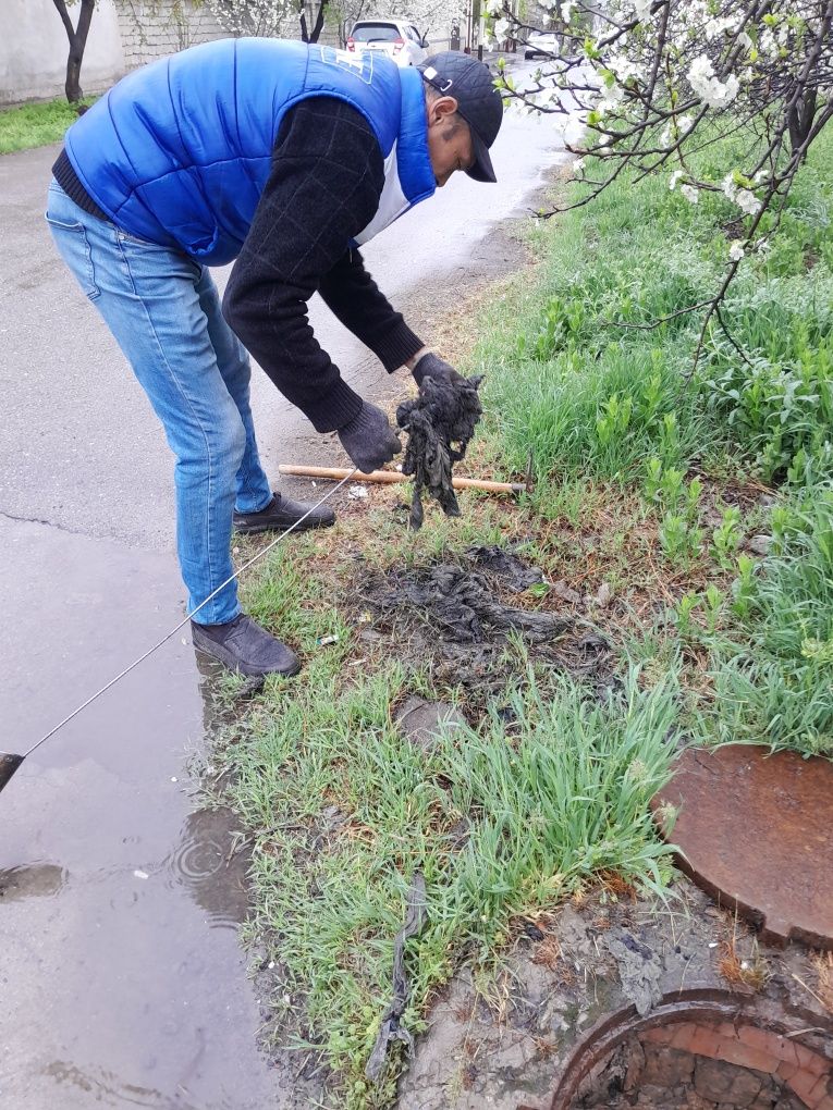 Konalizatsiya tozalash xizmati. Услуга чистки конализатсия