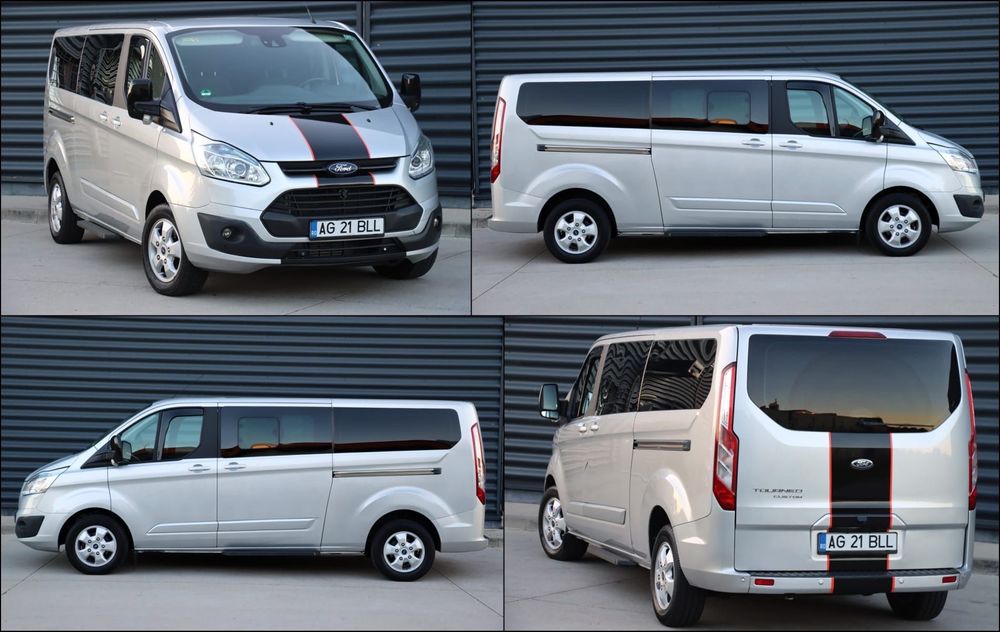 Ford Transit Custom Ford Transit Custom 9 locuri E5 Camera Clima față spate Pilot