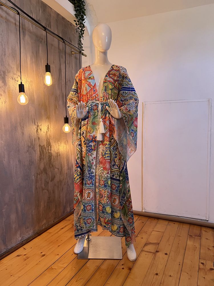 Kimono de vara din voal