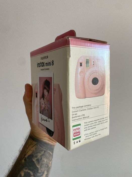 Aparat Foto Fujifilm Instax Mini 8 Pink Ediiton cutie originala