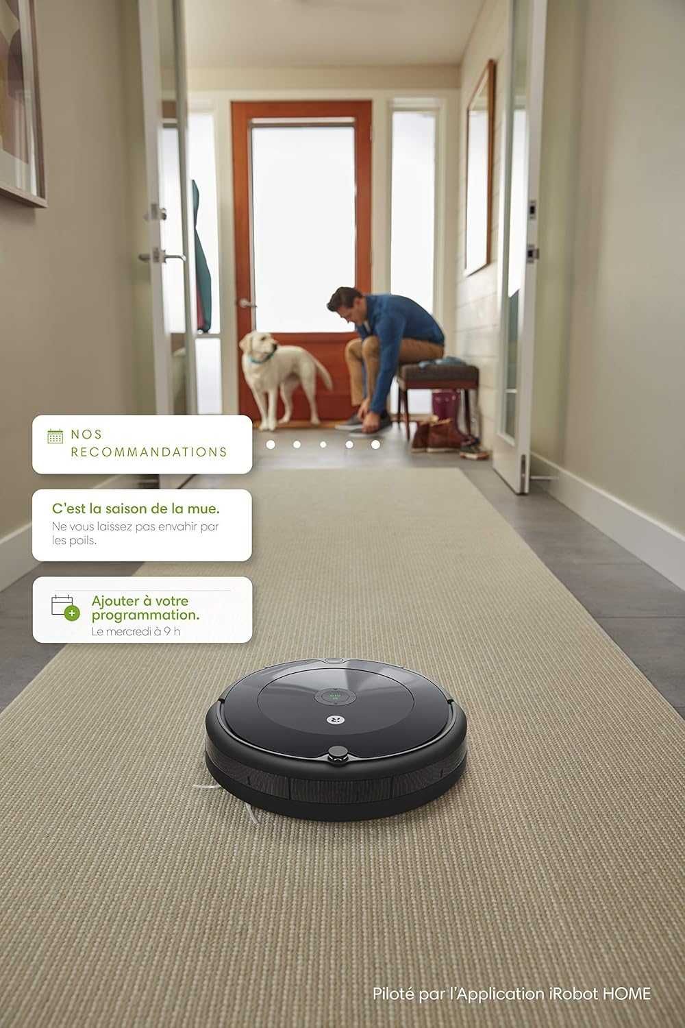 Прахосмукачка iRobot Roomba 692, 3-степенна система гласово управление
