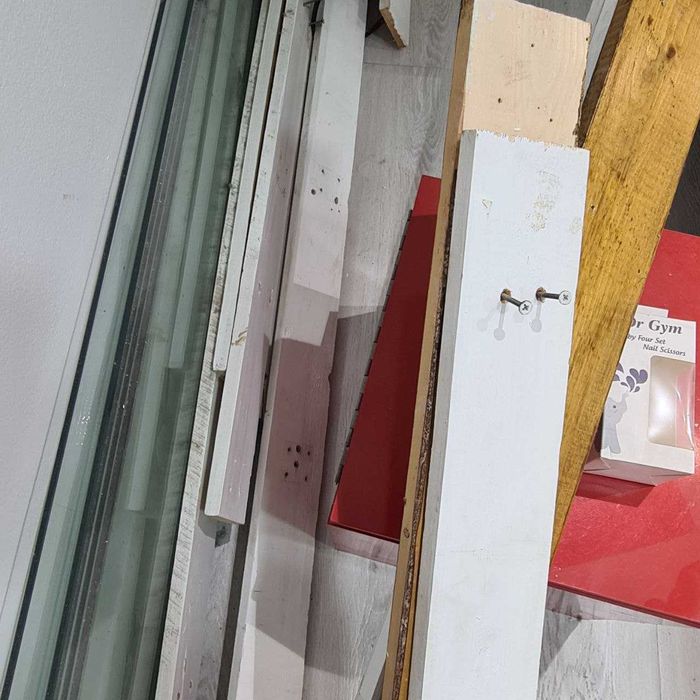 Стекло и брус, разных размеров