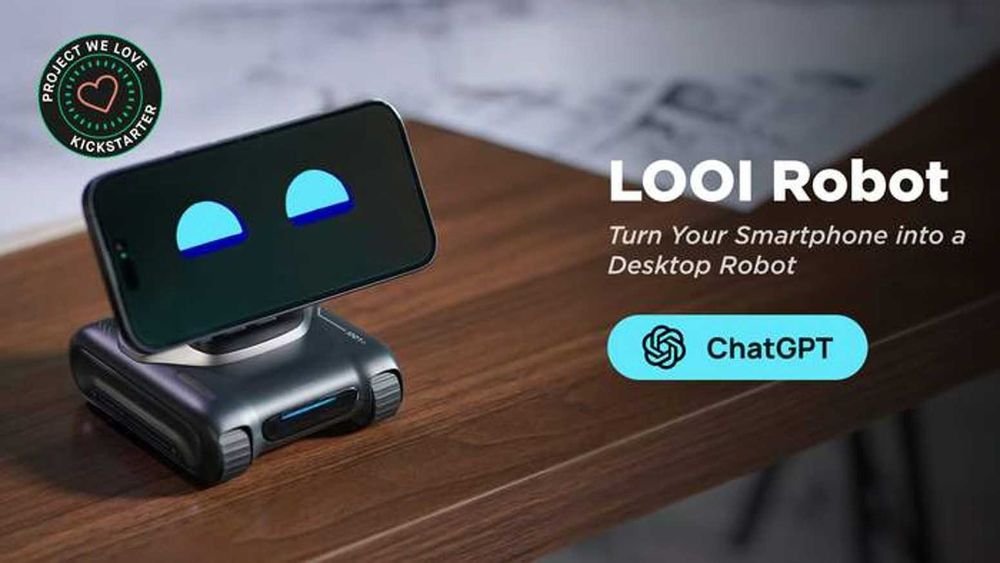 LOOI – Companion smart cu AI + încărcare wireless