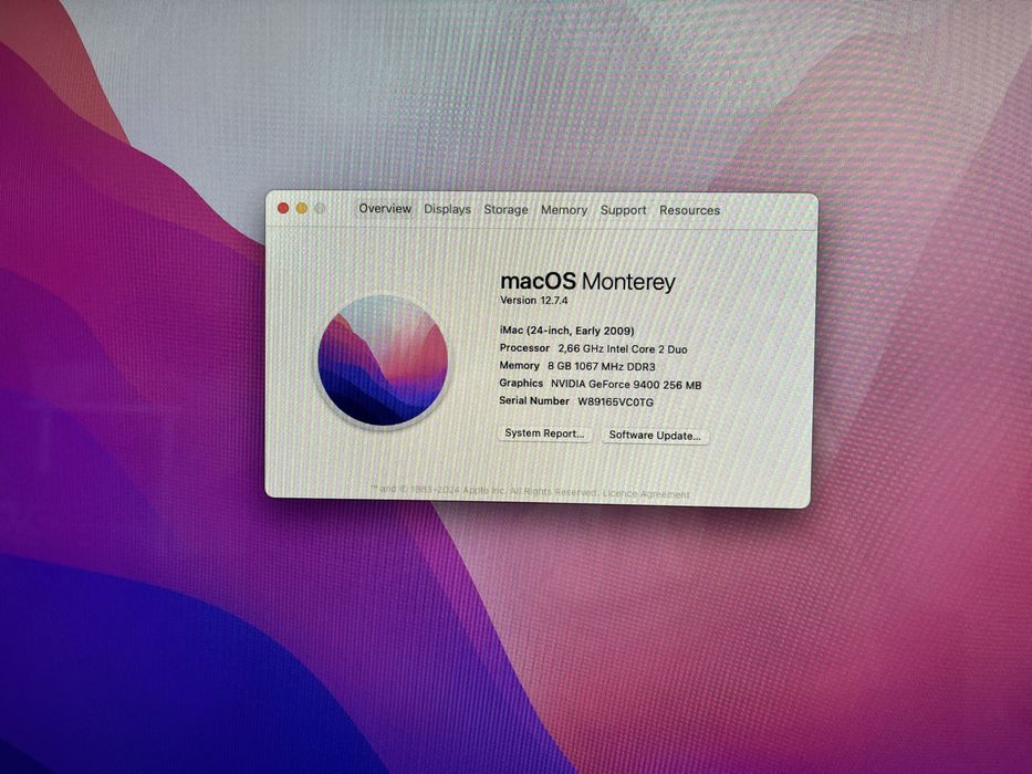 Imac A1225 24 инча