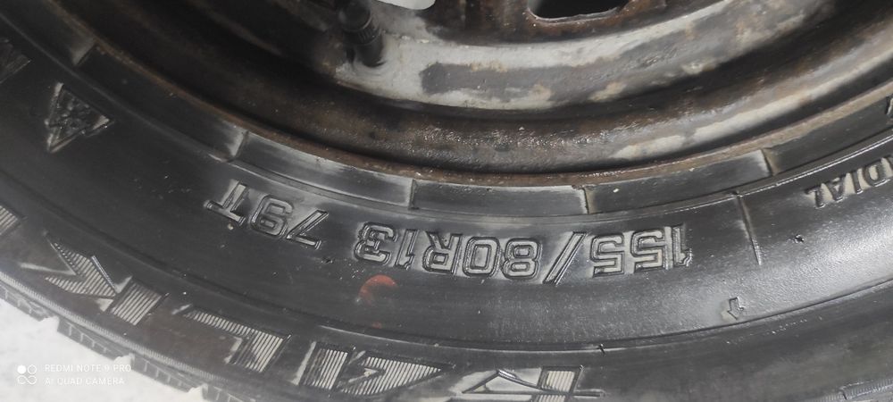 Зимни гуми с джанти155/70 R 13