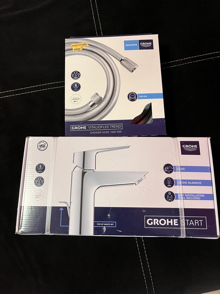 Смесител и шлаух Грое Grohe