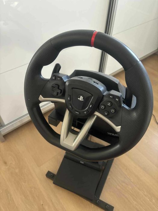 Racing Wheel Apex pentru PS5 / PS4 / PC + suport metalic cadou