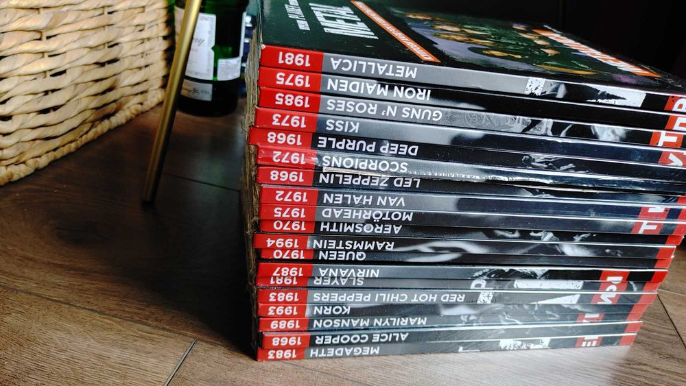 Planet Metal. Колекция от рок и метъл музикални книги.