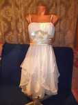 Rochie ivory superba pentru cununia civila TRANSPORT GRATUIT