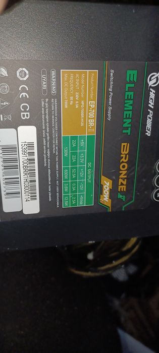 Sursa pc 700w 80 bronze