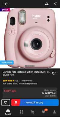 Camera foto instant Fujifilm Instax Mini 11 mov