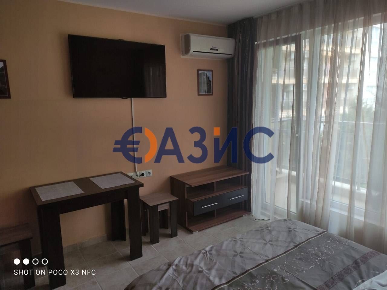# 33768042 студио в комплекс Анна Марина, Свети Влас., общ: 32кв м.,