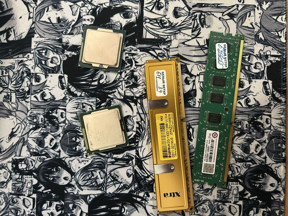 коплектующие для компьютера /материнская плата/gpu/озу/cpu