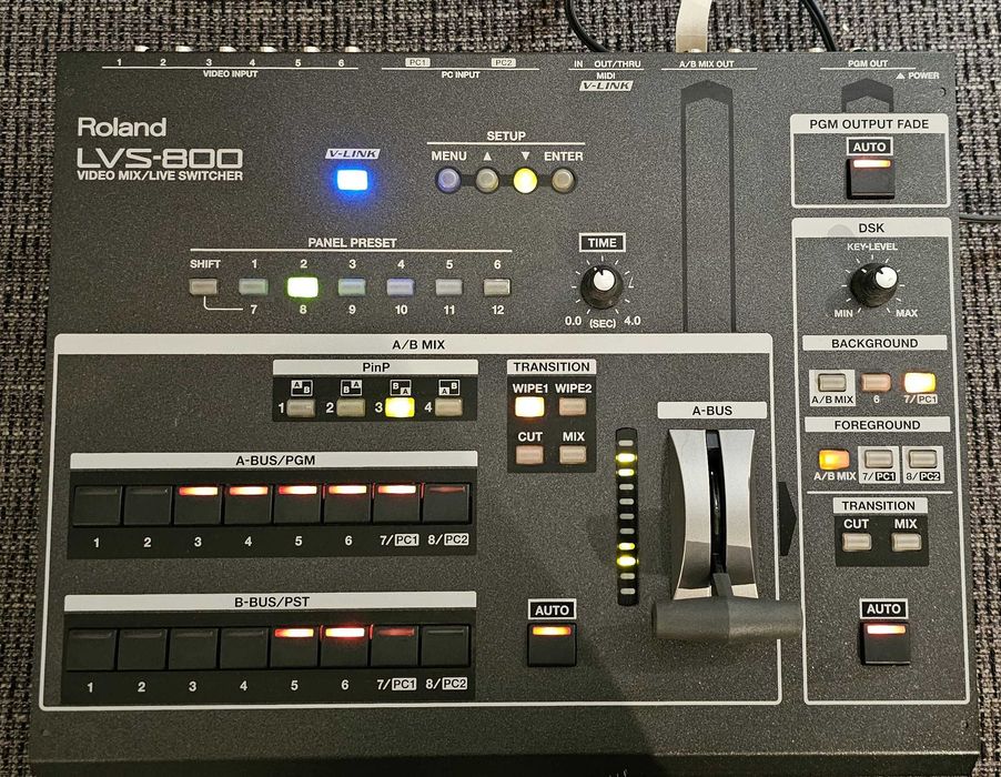 Video Mixer Roland LVS-800 – profesional