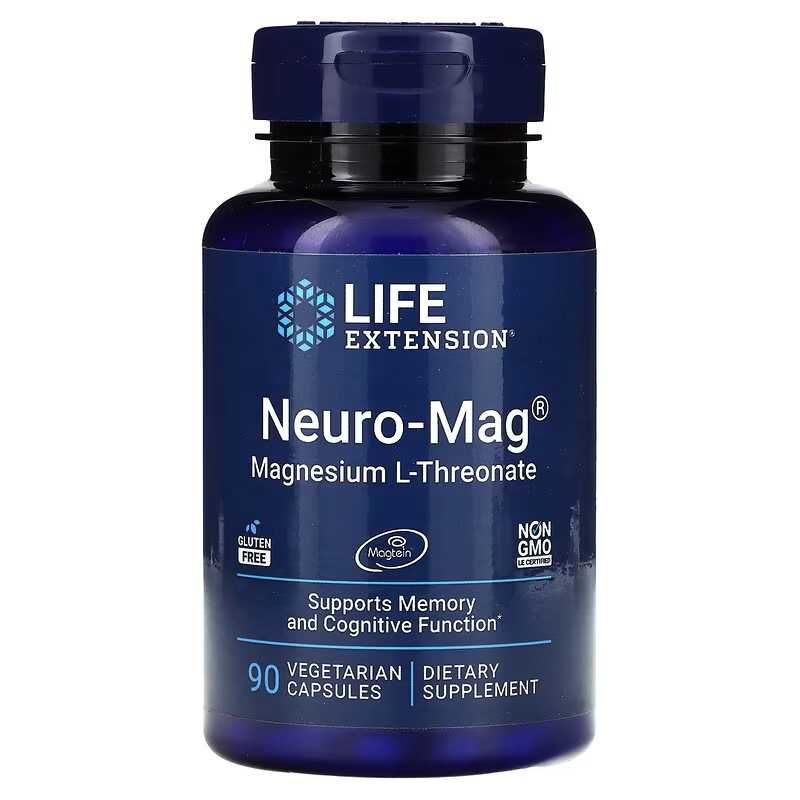 Life Extension Neuro-Mag, L-треонат магния