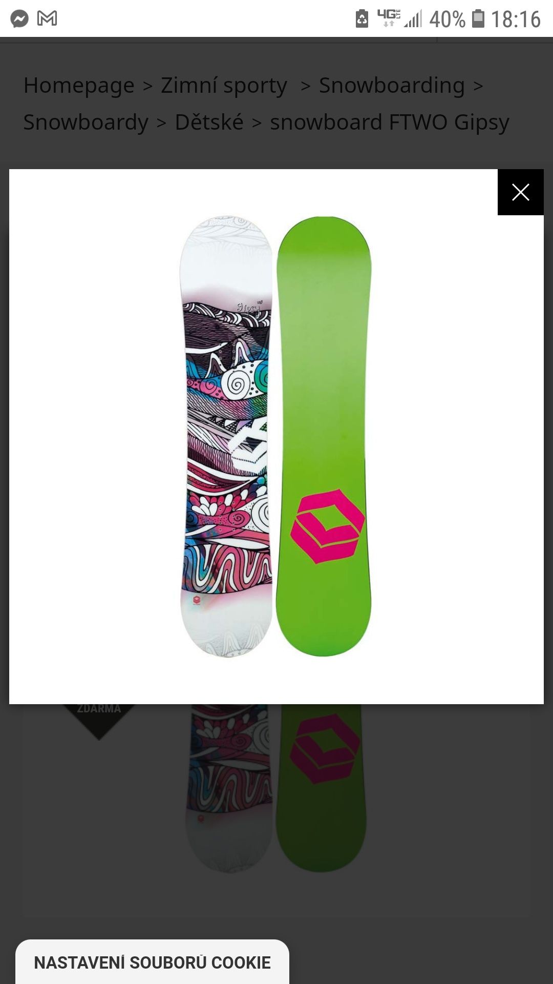 Snowboard  ftwo 143