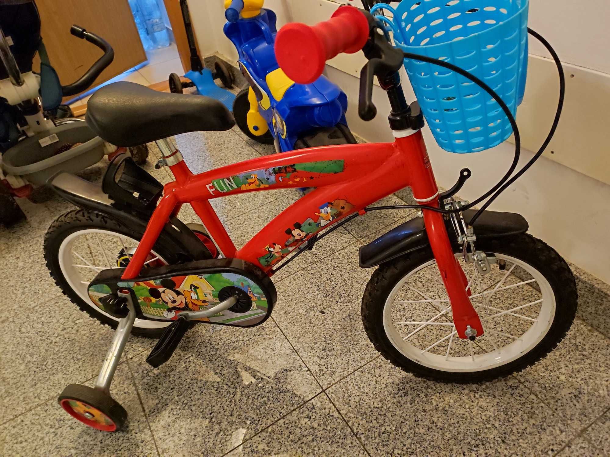 Bicicleta 14" Disney Mickey Mouse