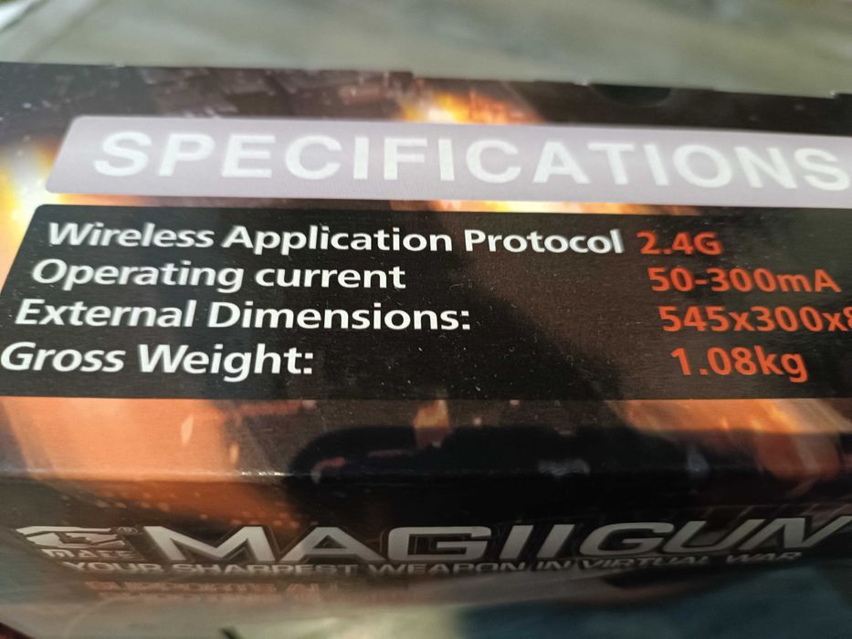 Arma MAG II Wireless Gun Controller  PC Laptop, playstation 3 xbox 360