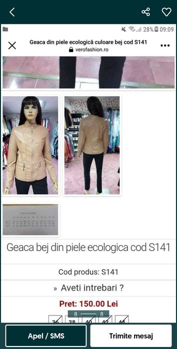 Geaca dama marimea L_xl