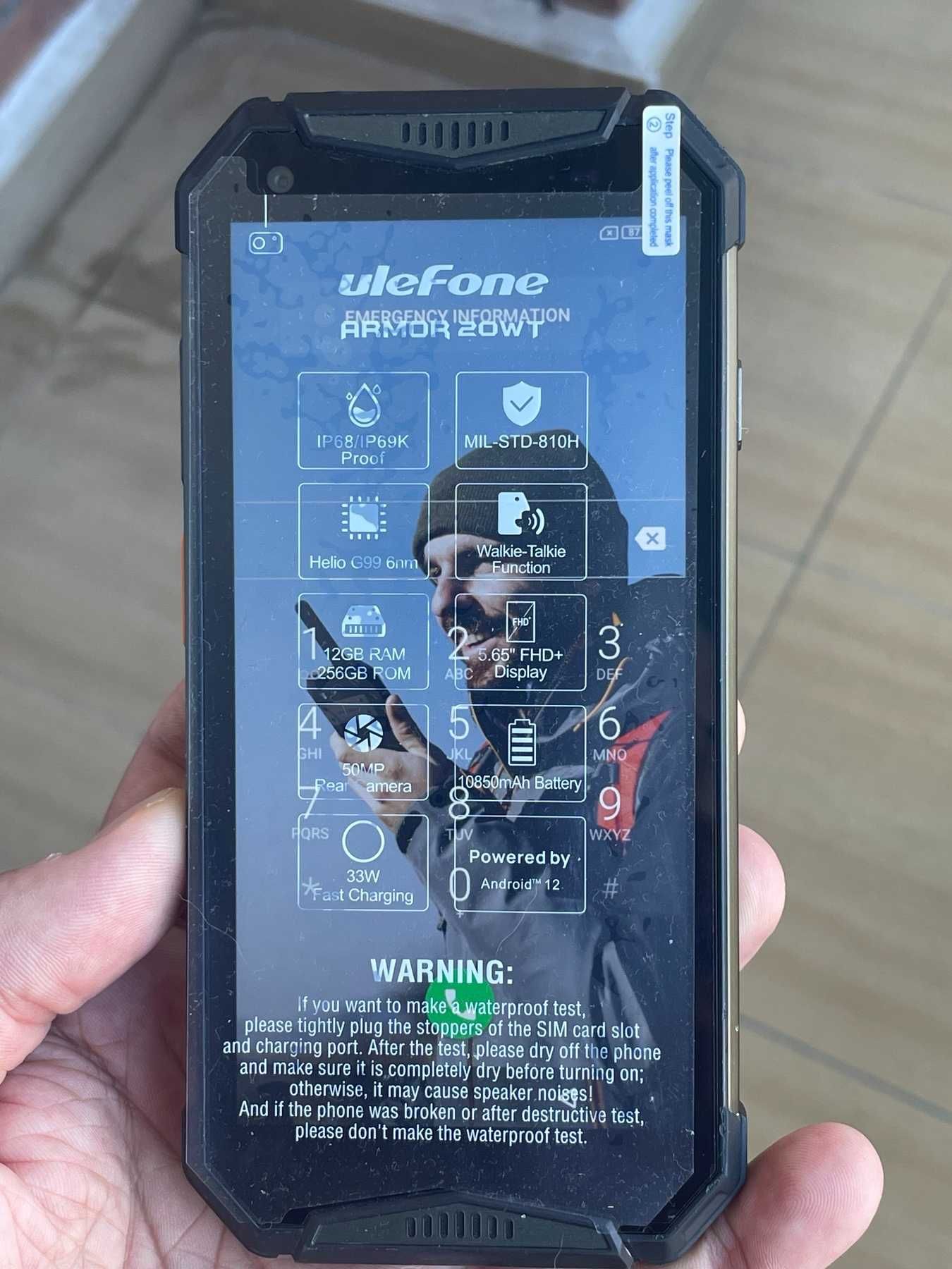 Ulefone armor 20WT, 12/256gb