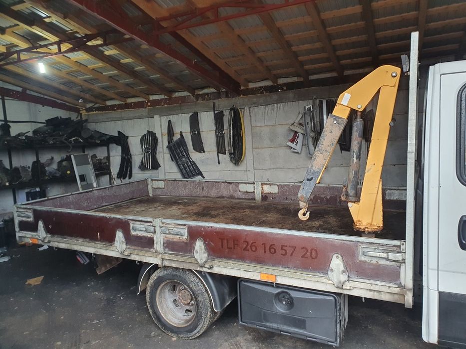 Vand bena cu macara iveco sprinter crafter lt ford t5