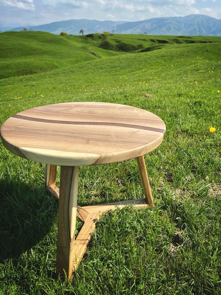 Кофейный стол, дизайнерский, стол из дерева