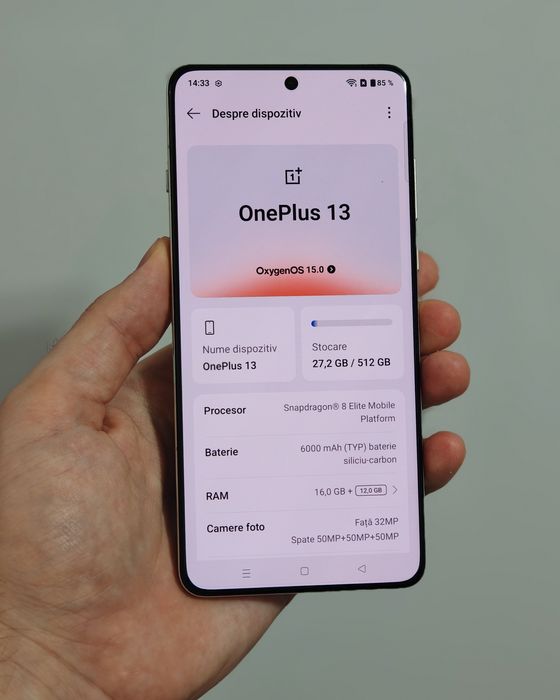Oneplus 13 16/512 stare forte buna