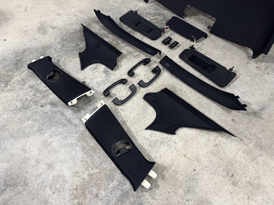 Оригинален черен таван пълен комплект за 3та серия bmw Е90 седан