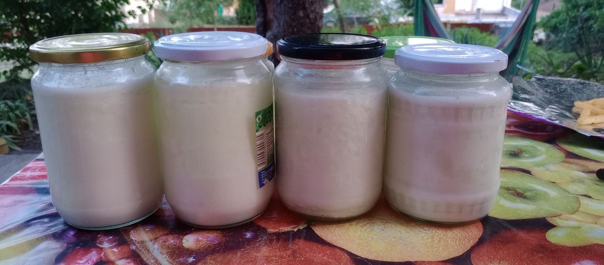 Домашно краве кисело мляко