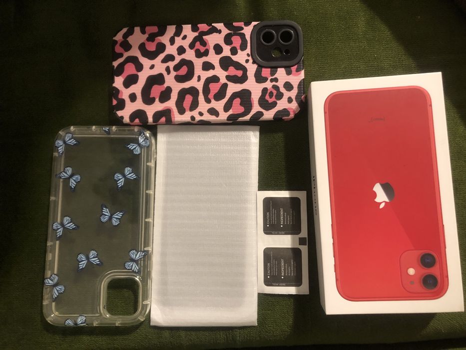 Iphone 11 64 gb червен red 100%