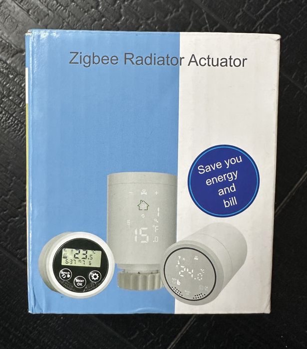 Smart Zigbee Radiator Actuator / Смарт термоглава за радиатор