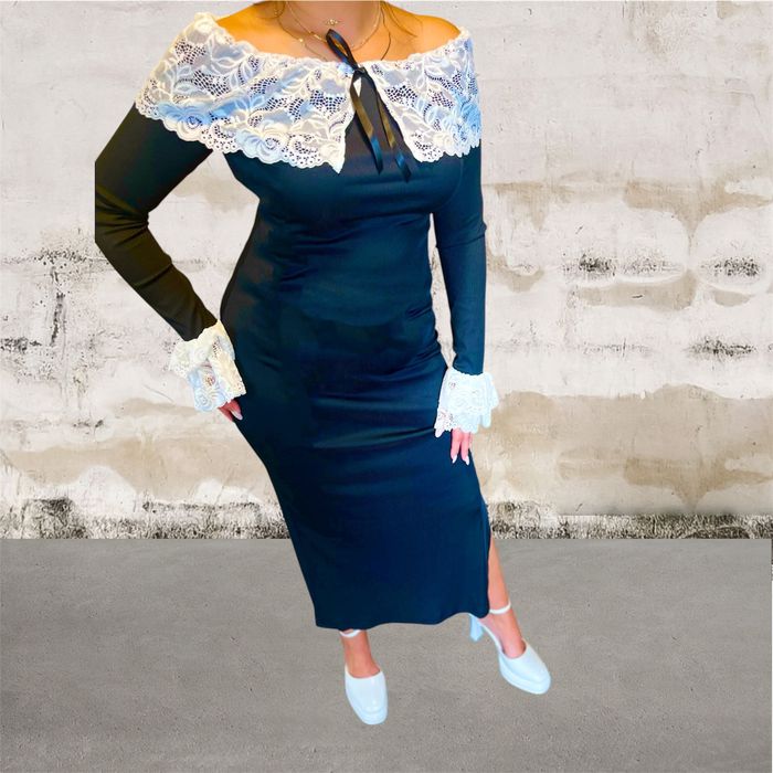 Дамска еластична рокля, Размери M / L / XL