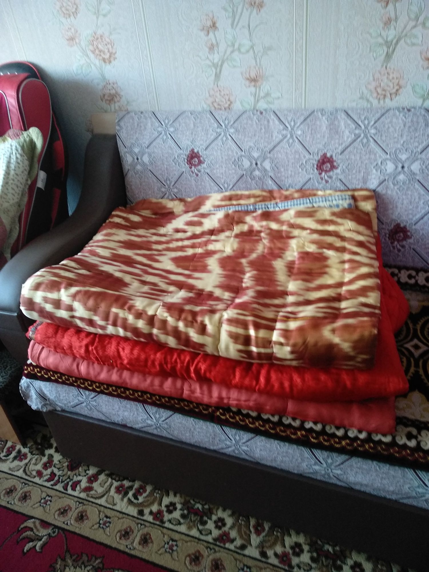 Одеяла домашние,ватные