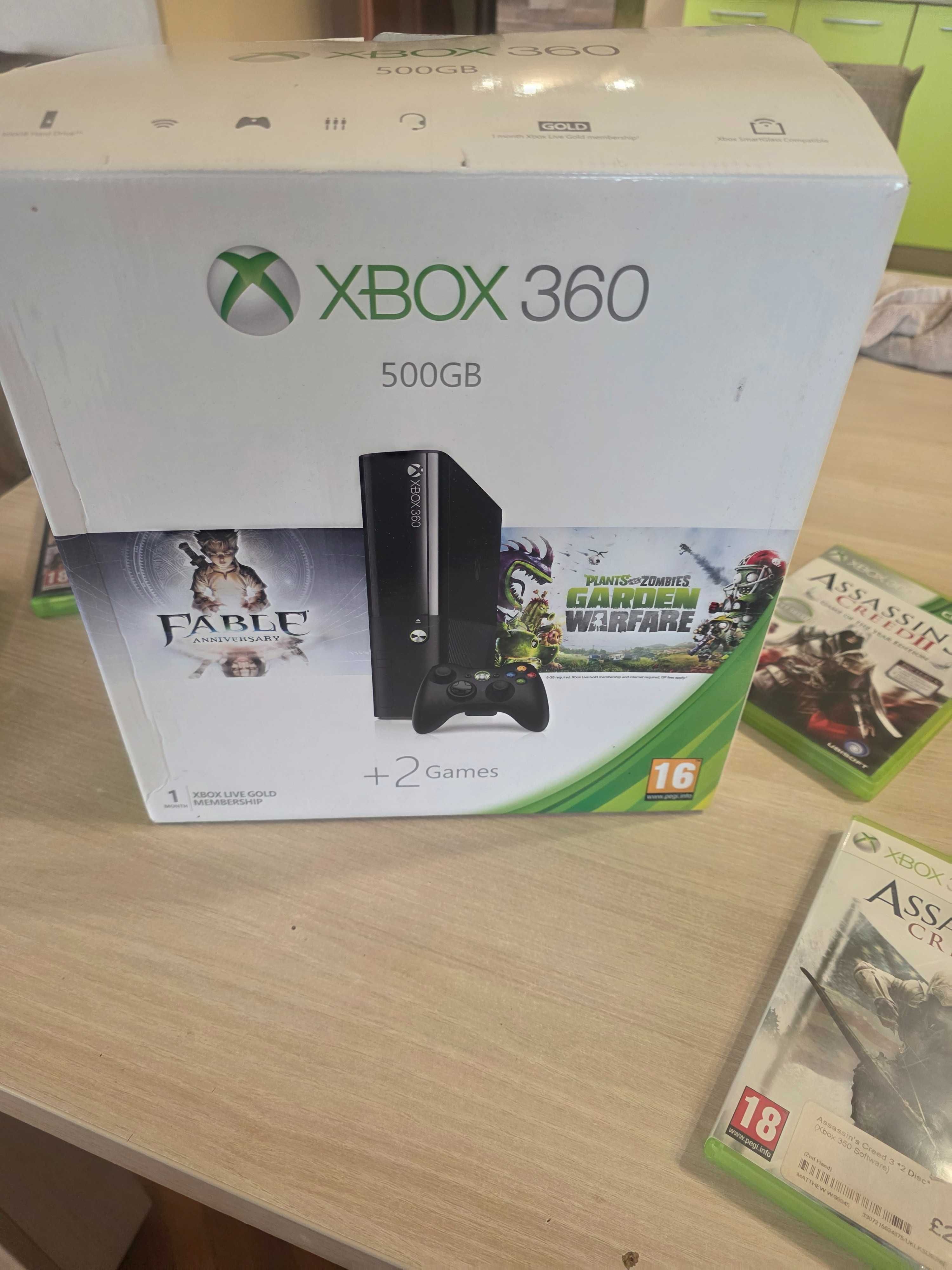 Xbox 360 с 5 игри