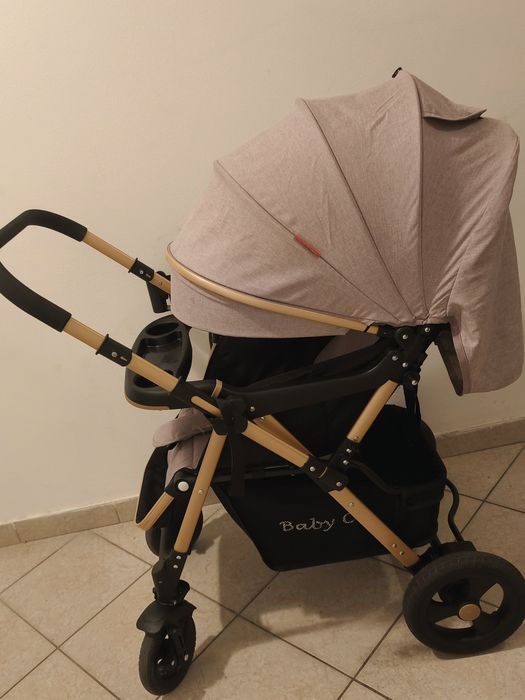Carucior nou nascuti 2 in 1 BABY CARE™ PRO
511, Cadru aluminiu, Maner