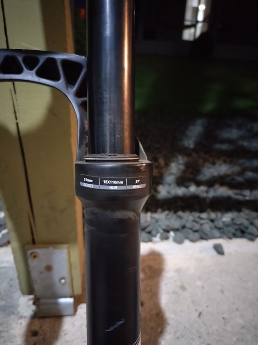 Furcă tk silver 100mm cursa!