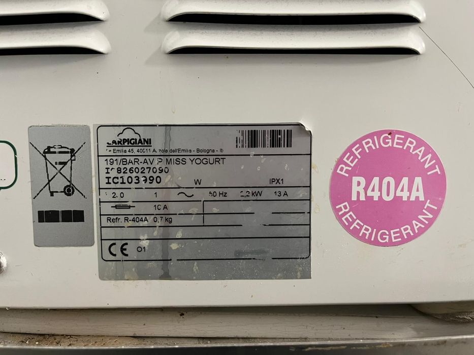 Masina carpigiani pentru înghețată soft/yogurt frozen