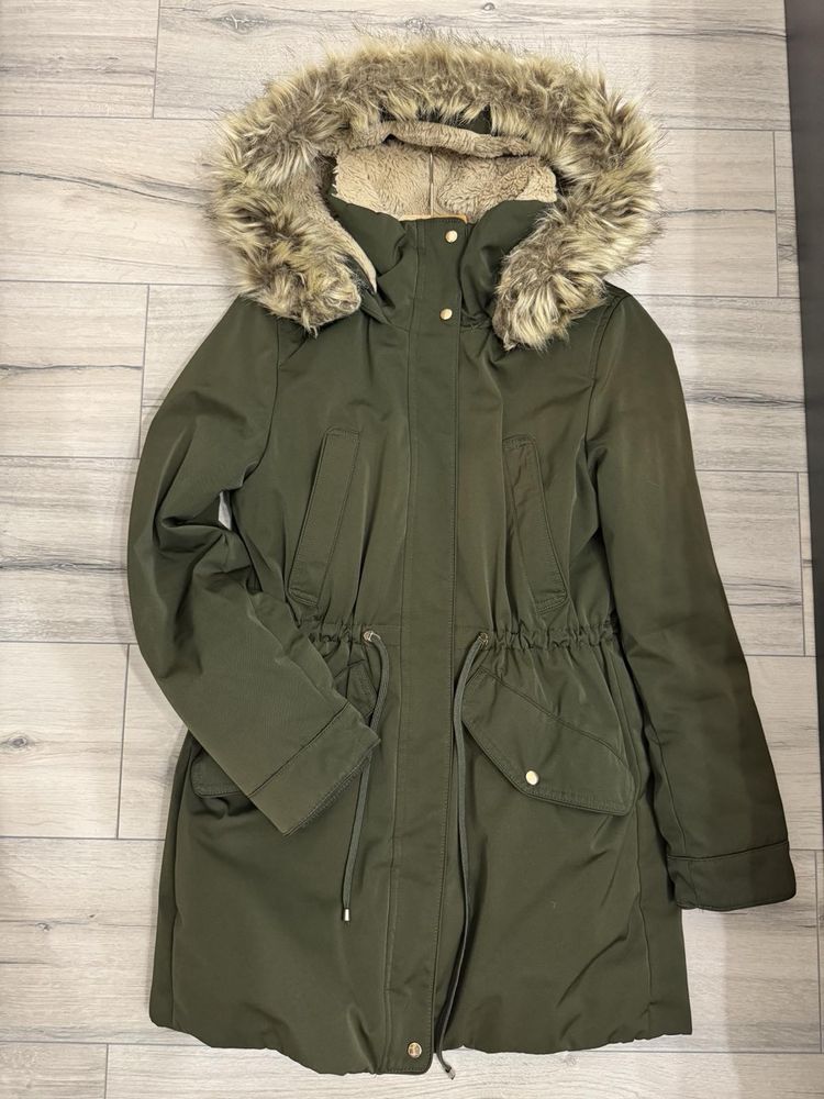 Дамско зелено  яке Zara