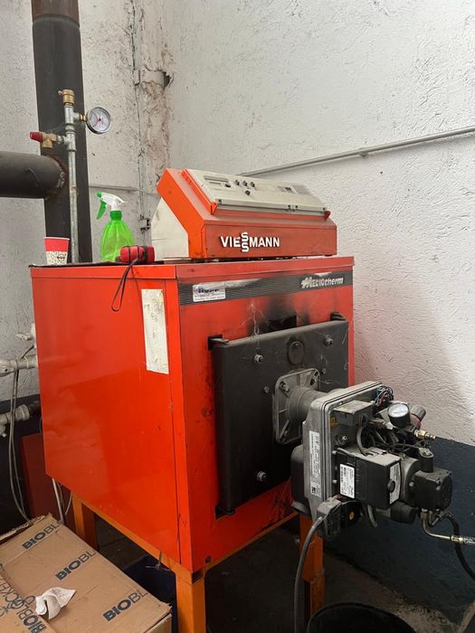 Centrala pe ulei ars