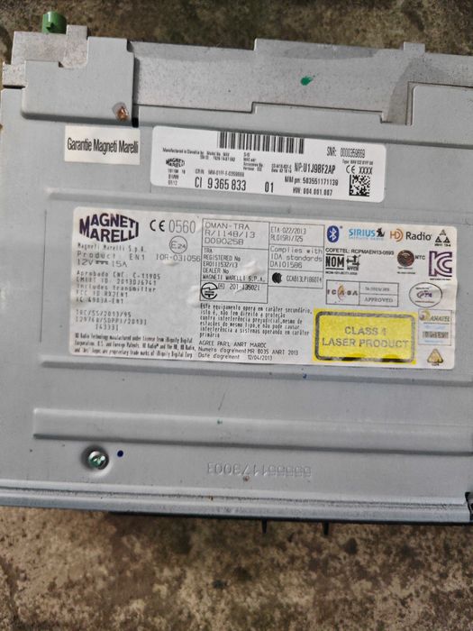 CIC медия BMW F10 F11 CD дисплей контролен панел