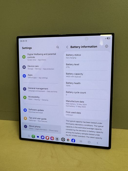 Samsung Galaxy Z Fold6 512Gb Silver Shadow