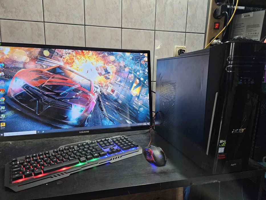 Unitate PC Gaming i5 7400 GTX 1050 12GB RAM SSD