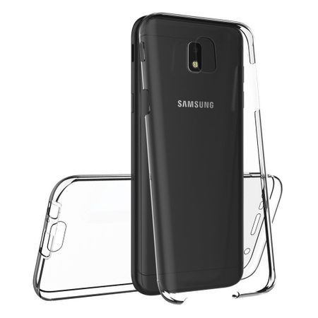 Husa Full TPU 360° fata spate Samsung Galaxy J3 (2017) Transparent