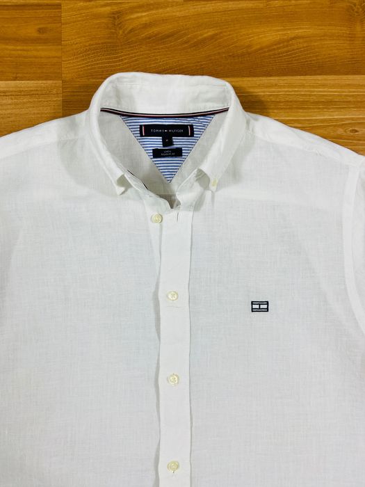 Cămașa din in Tommy Hilfiger M